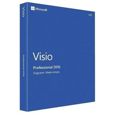 Microsoft Visio Pro 2016, günstige OEM Version