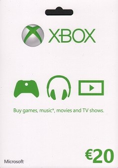 Xbox Gift Card 20 EUR (Agency)