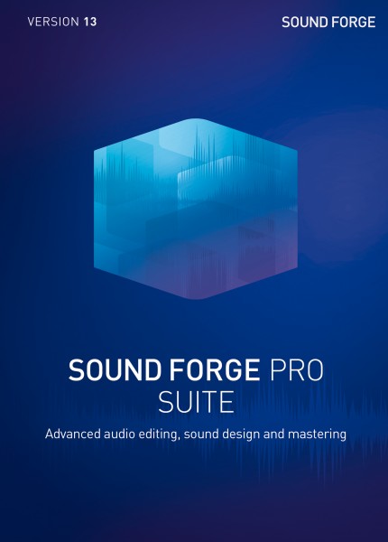 SOUND FORGE Pro 13 Suite