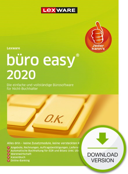 Lexware büro easy 2020 (Abo)