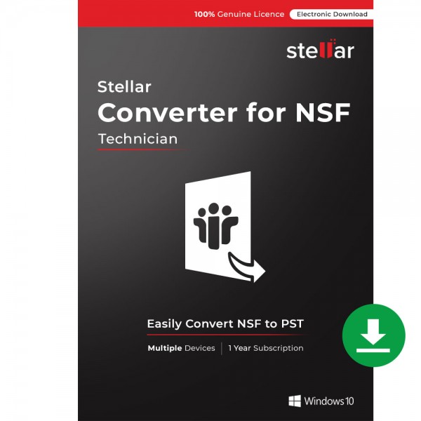 Stellar Converter for NSF Technician EN
