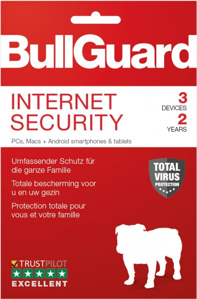 Bullguard Internet Security 2019 (3D-2Y)
