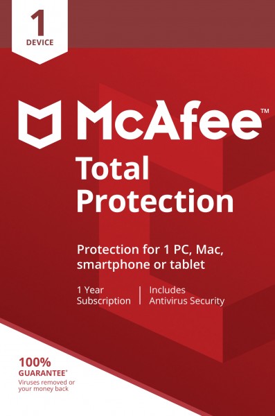 McAfee Total Protection DE (1D-1Y)