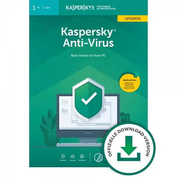 Kaspersky Antivirus DACH (1D) UPG