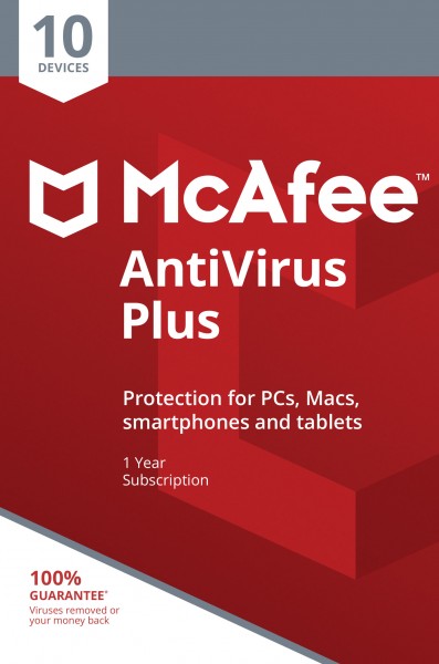 McAfee AntiVirus Plus DE (10D-1Y)