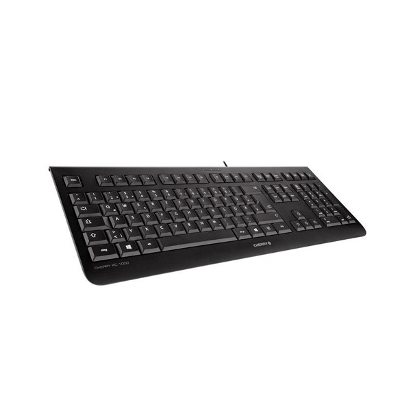 Tastatur Cherry KC 1000 JK-0800ES-2 USB Schwarz