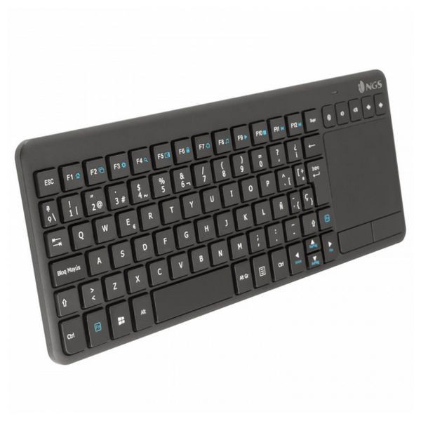 Drahtlose Tastatur NGS TV Warrior Bluetooth Schwarz