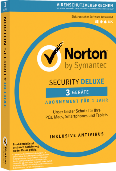 Norton Security DLX 3.0 CE (1U-3D-1Y)