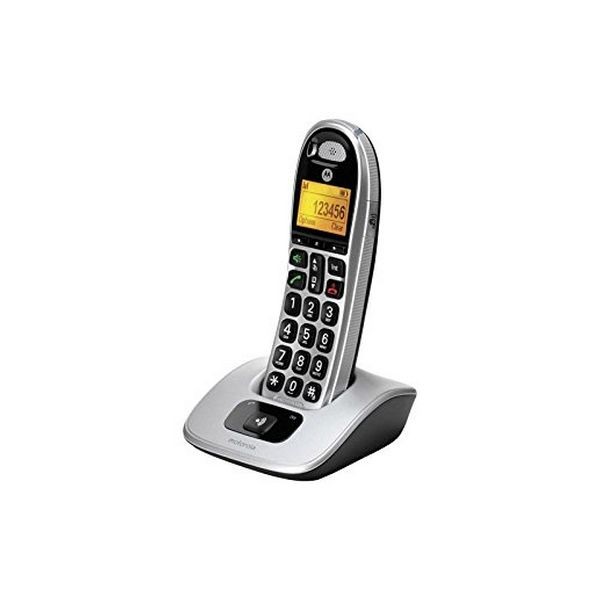 Kabelloses Telefon Motorola CD301 DECT Silber