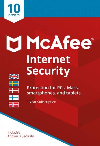 McAfee Internet Security NORD (10D-1Y)