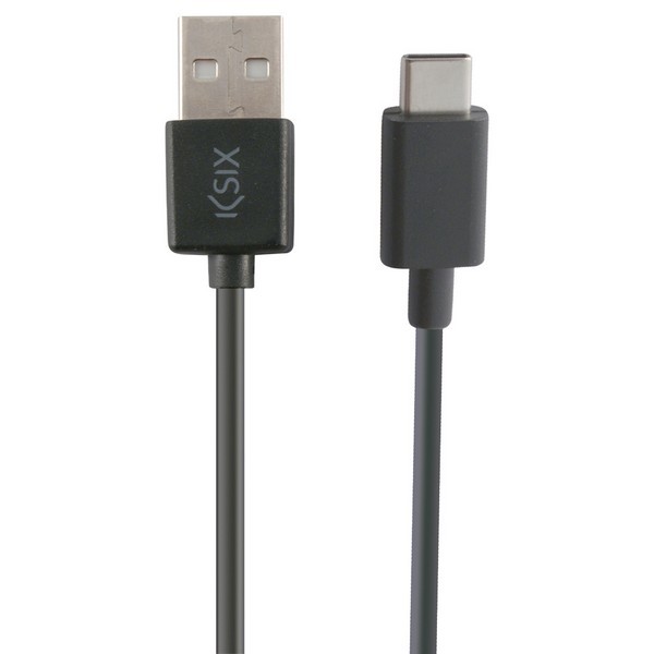 USB-C-Kabel auf USB 3 m Schwarz