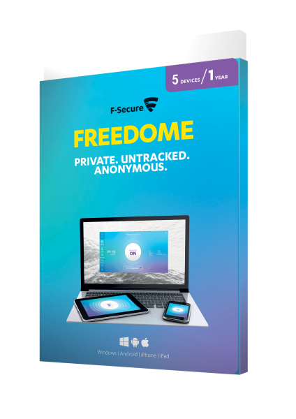 F-Secure Freedome VPN (1 year, 5 devices)
