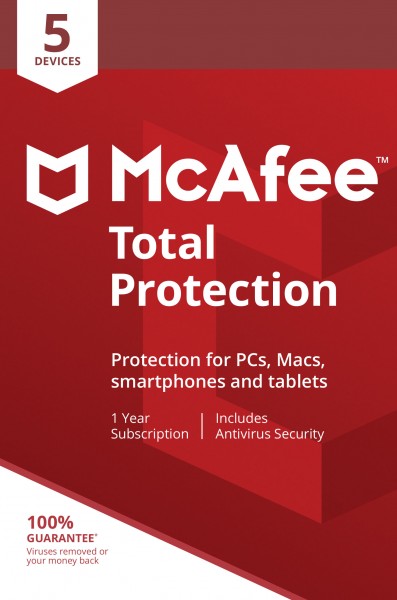McAfee Total Protection DE (5D-1Y)