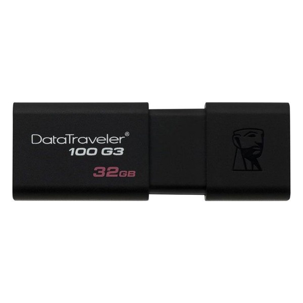 Pendrive Kingston FAELAP0229 DT100G3 32 GB USB 3.0 Schwarz