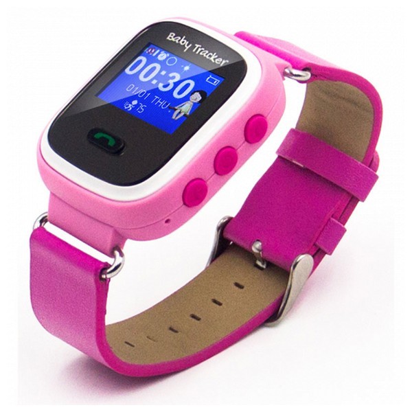 Smartwatch für Kinder Overnis 221915 GPS GSM Tracking USB 5 V Rosa