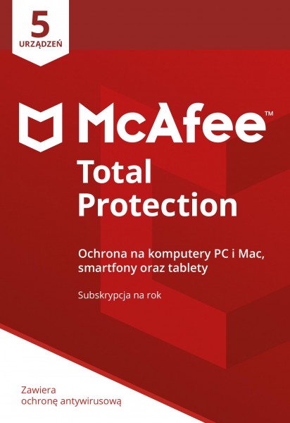 McAfee Total Protection PL (5D-1Y)