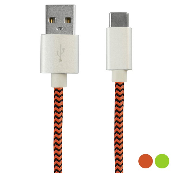 USB-C-Kabel 2.4A 1 m