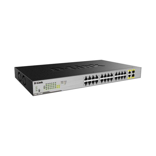 Schalter für das Netz mit Schaltschrank D-Link DGS-1026MP 24 x PoE 2 x SFP