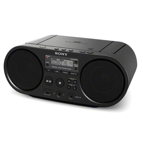 Radio mit CD-Laufwerk Sony ZS-PS50 Schwarz
