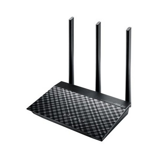 Wireless Router Asus AC750 WIFI 5 GHz Schwarz