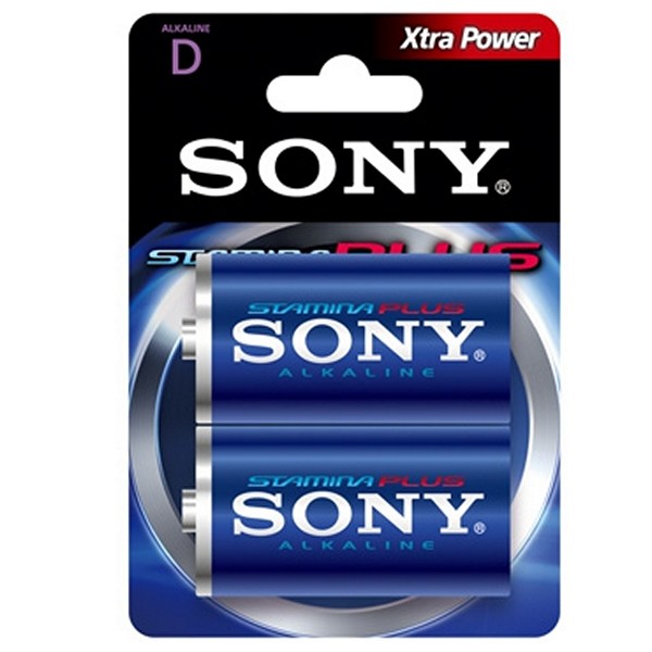 Alkline-Batterie Sony AM1-B2D AM1-B2D 1,5 V (2 pcs) Blau