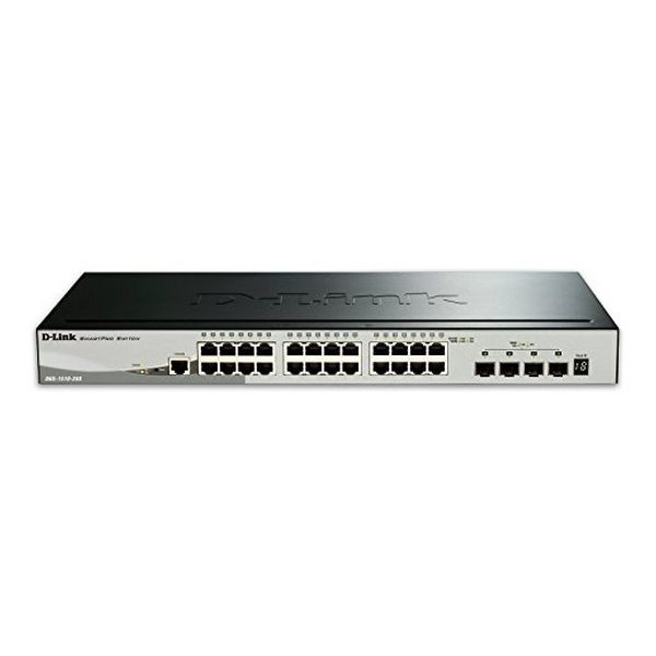 Schalter für das Netz mit Schaltschrank D-Link DGS-1510-28X 28 Puertos RJ45 92 Gbit/s SFP+