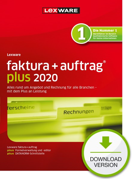 Lexware faktura+auftrag plus 2020 Abo