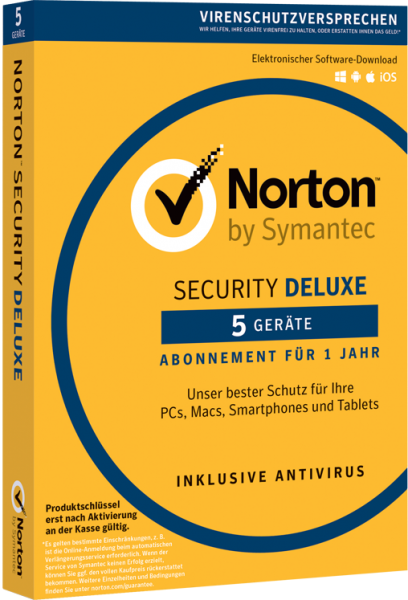 Norton Security DLX 3.0 CE (1U-5D-1Y)