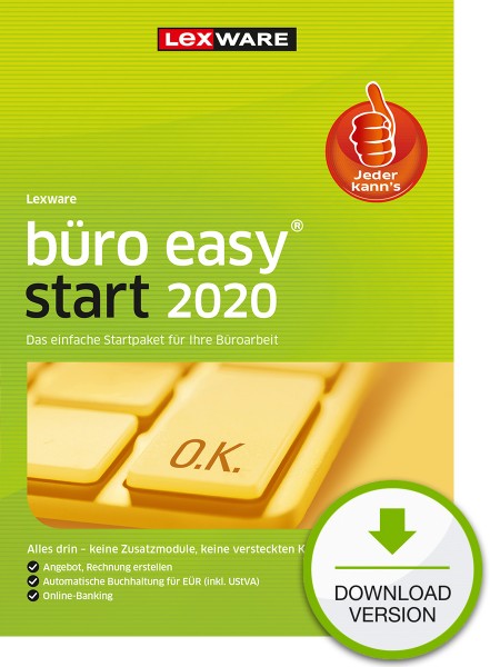 Lexware büro easy start 2020 (1Y)