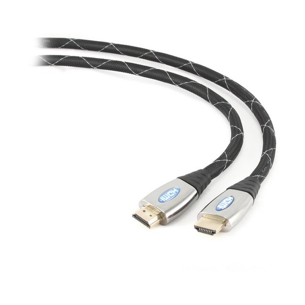 HDMI Kabel mit Ethernet GEMBIRD CCP-HDMI4-6 (1,8 m) Schwarz