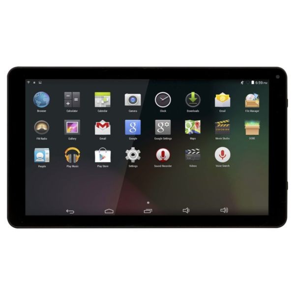 Tablet Denver Electronics TIQ-10393 10.1" Quad Core 1 GB RAM 16 GB Schwarz