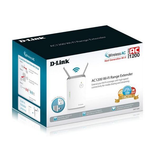 WLAN-Repeater D-Link DAP-1620 AC1200 10 / 100 / 1000 Mbps