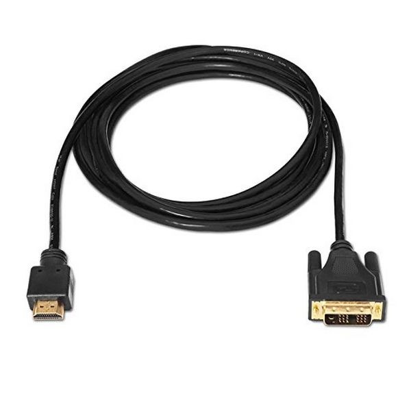 HDMI auf DVI Verbindungskabel NANOCABLE 10.15.0502 1,8 m Stecker-Stecker-Adapter