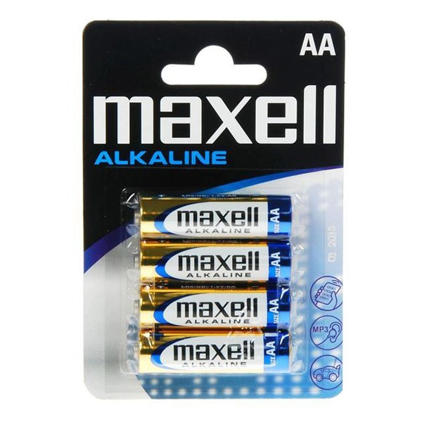 Alkali-Mangan-Batterie Maxell 1.5V AA PK4 AA 1,5 V