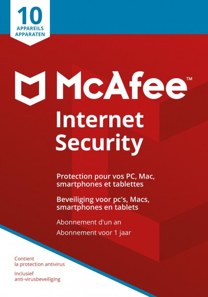 McAfee Internet Security BE (10D-1Y)