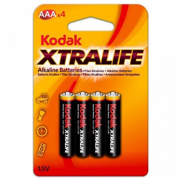 Alkline-Batterie Kodak 1,5 V AAA