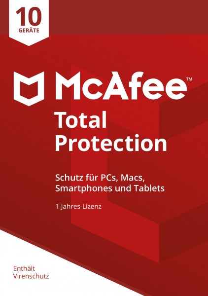 McAfee Total Protection DE (10D-1Y)